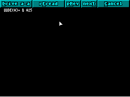 Screen from UU Decoder