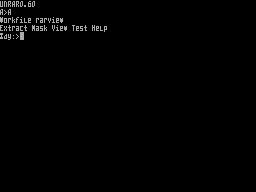 Screen from UnRAR
