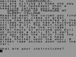 Screen from Underworld - The Village