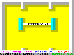 Screen from Unerase