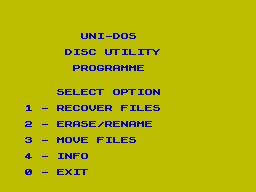 Screen from Unidisc!