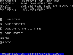 Screen from Unitati de Masura Sistem Anglo-American