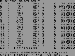 Screen from United