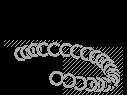 Screen from Unlimited Sprites 1k Intro