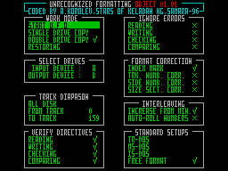 Screen from Unrecognized Formatting Object