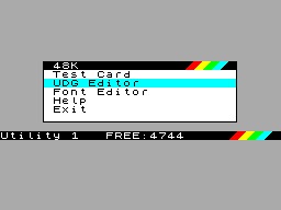 Screen from Utility1