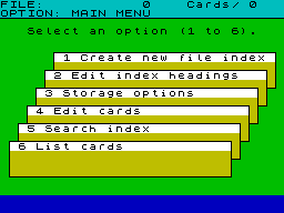 Screen from V-notch