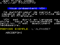 Screen from VOX