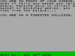 Screen from Vanity