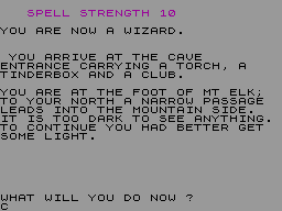 Screen from Velnor's Lair