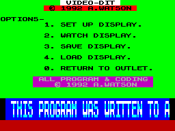 Screen from Video-Dit