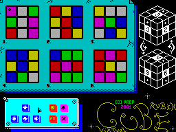 Screen from Virtual Cube Rubik