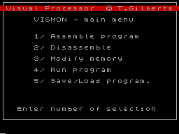 Screen from The Visual Processor