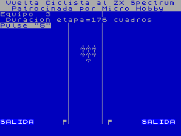 Screen from Vuelta Ciclista