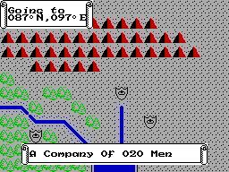 Screen from War in Middle Earth