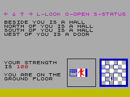 Screen from The Warlock's Treasure