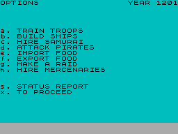 Screen from Warlord
