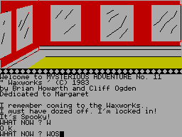 Screen from Waxworks
