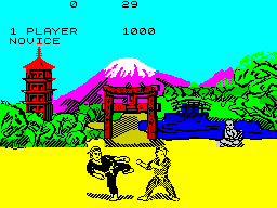 Screen from The Way of the Exploding Fist