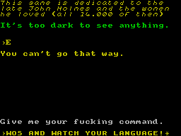 Screen from The Way of the Exploding Tits