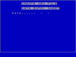 Screen from Weather Station
