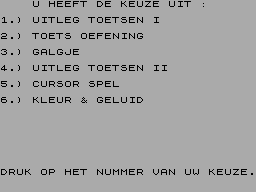 Screen from Wegwijs op uw ZX Spectrum 48K