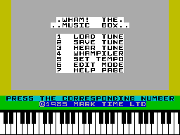 Screen from Wham! The Music Box