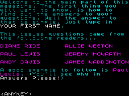Screen from What Now? issue 1