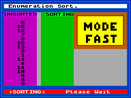 Screen from What Sort?