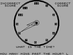 Screen from What's the Time