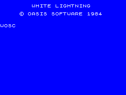 Screen from White Lightning