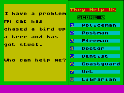 Screen from Who Can Help?