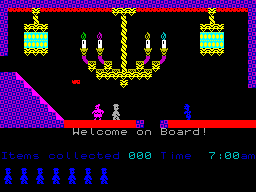 Screen from Willy on a Transatlantic Cruise