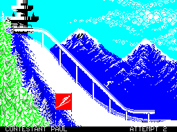 Screen from Winter Games