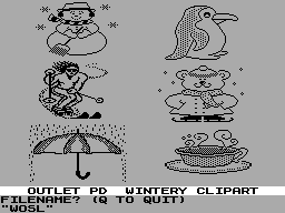 Screen from Wintery Clipart