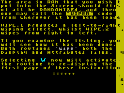 Screen from Wiper