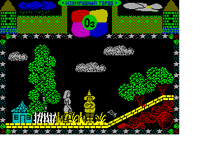 Screen from Wizard of Land Oz