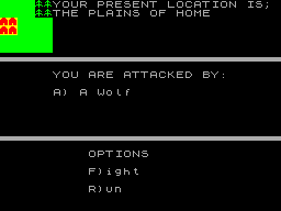 Screen from The Wizard of Tallyron