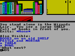 Screen from Wizard, What Wizard?