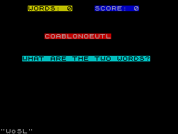 Screen from Word Mix