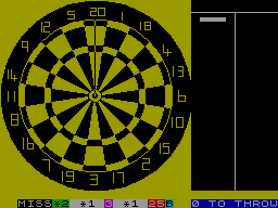 Screen from World Class Darts