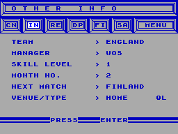 Screen from World Cup Glory