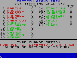 Screen from The World of Grand Prix Racing 2