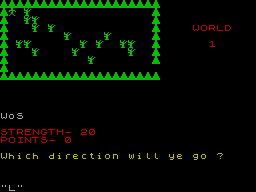Screen from Worlds of Fantasy