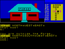 Screen from The Wrath of Magra