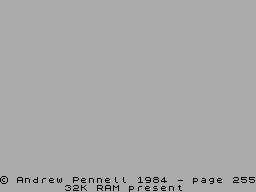 Screen from XP BASIC