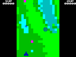 Screen from Xevious - The Arcade Game!