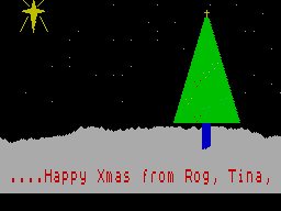 Screen from Xmas Card
