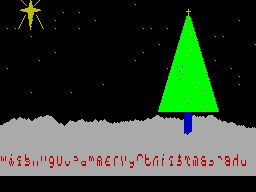 Screen from Xmas Card