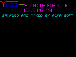 Screen from Yazz - Stand Up For Your Love Rights